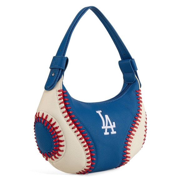 MLB LA Dodgers Blue Hobo/Shoulder Bag - 2 Types Removable Straps! Brand NEW - Picture 1 of 5